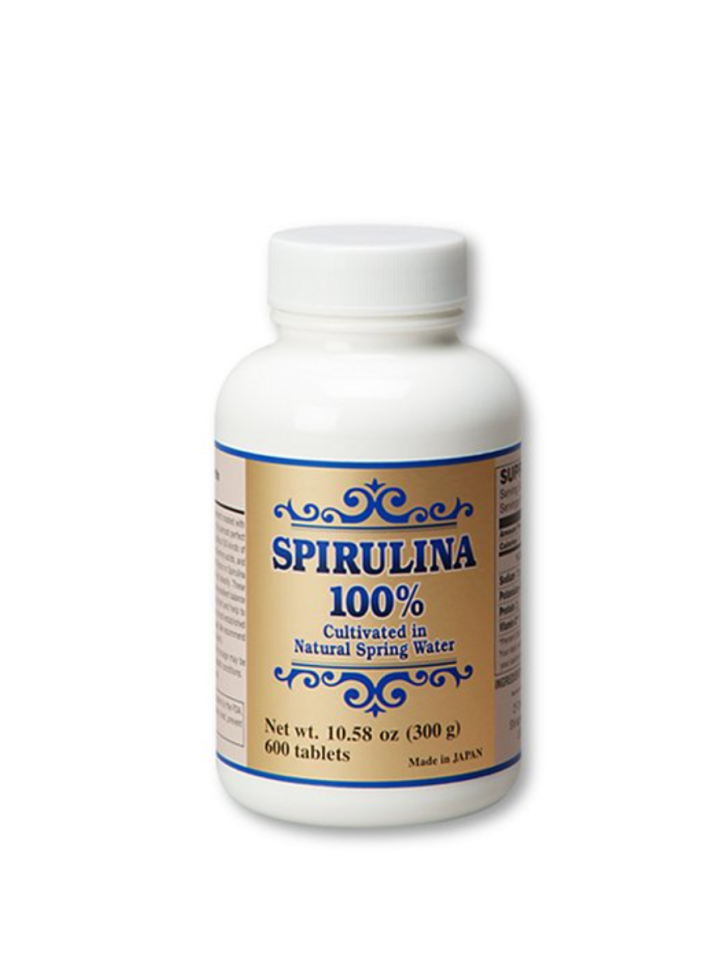 Спирулина 100% 600 таб. по 500 мг